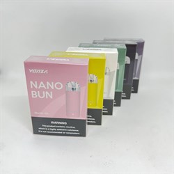 Испаритель Vanza Nano Bun для жидкости с солевым никотином со сменными картриджами. Стартовый набор